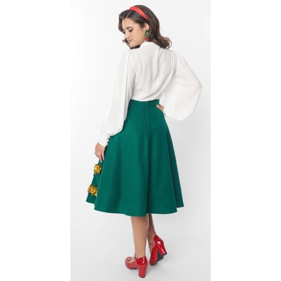 Unique Vintage Christmas Tree Skirt - Picture 3 of 4